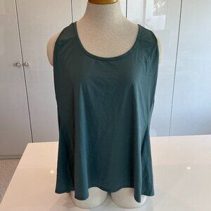 Fabletics, Racerback Tank, Teal, Size 2X